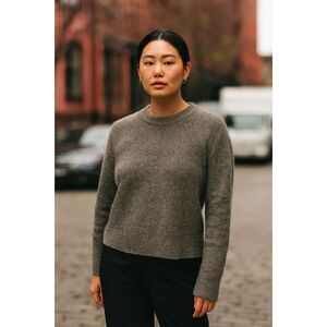 Rag & Bone New York Gray 100% Cashmere Pullover Sweater Top   Women's Size XS